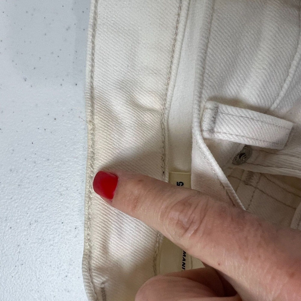 Citizen of‎ Humanity Women's Olivia High Rise Slim Ankle Jeans White Size 25 - Picture 16 of 16